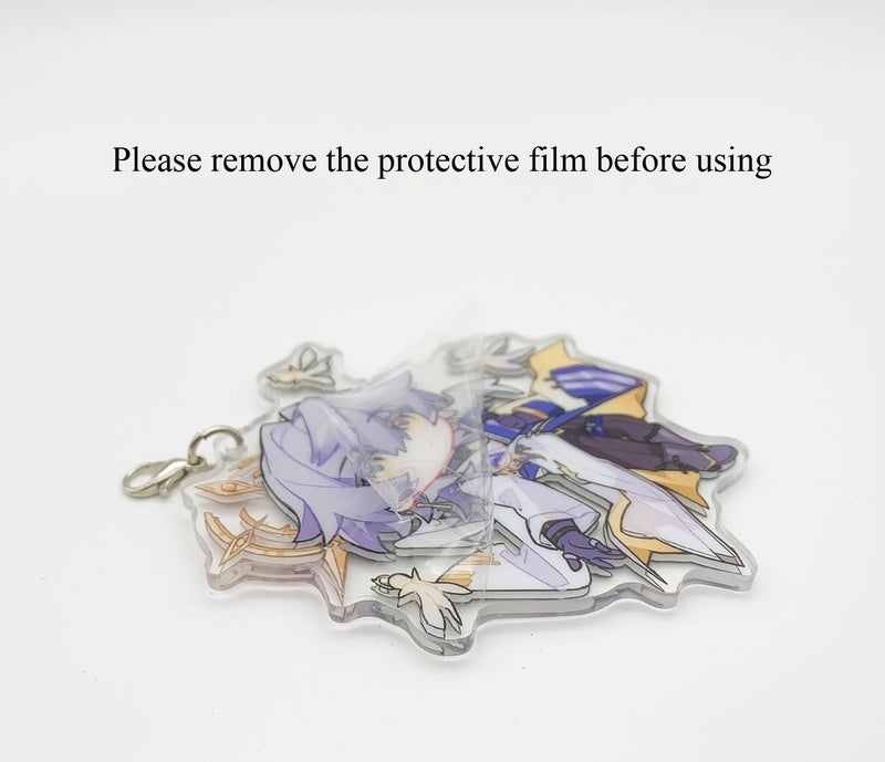 YJacuing Honkai: Star Rail Chibi Cute Acrylic Stand Figure Keychain - Image 2